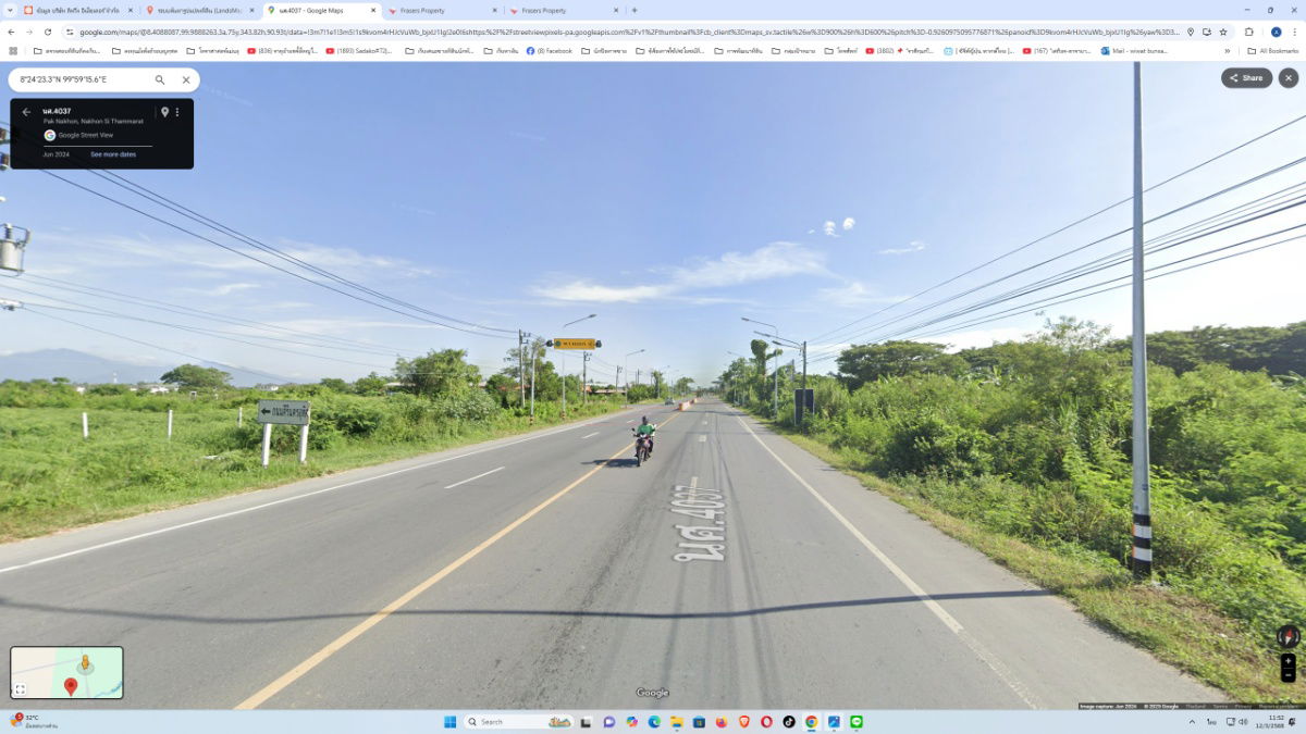 picture Land for sale in a luxury housing estate on a 4-lane Thet Phrakiat road, near  - 2/4