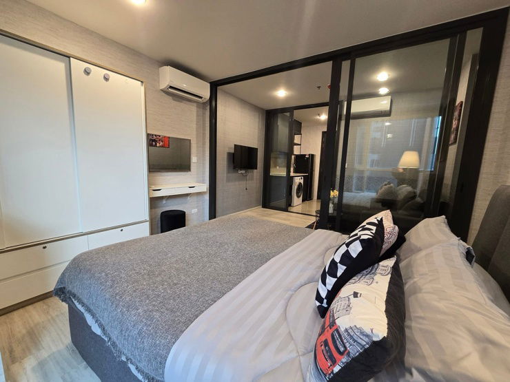 picture XT Huaikhwang (1Bed 1Bath) Full furnished 30 Sqm. Rent 17,000/month▫️Line: @sanhaproperty📲095-6922871 - 2/12