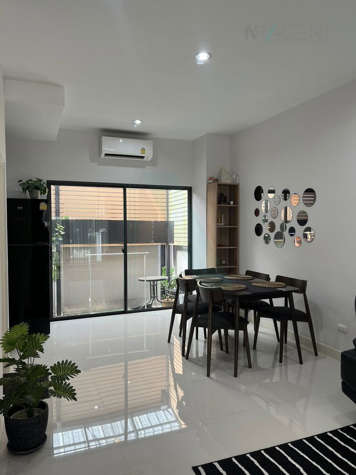 picture 📌 For Sell Town house BAAN KLANG MUANG RAMA 9-KRUNGTHEP KREETHA 3-story 2 bedroom 3 bathroom - 2/8