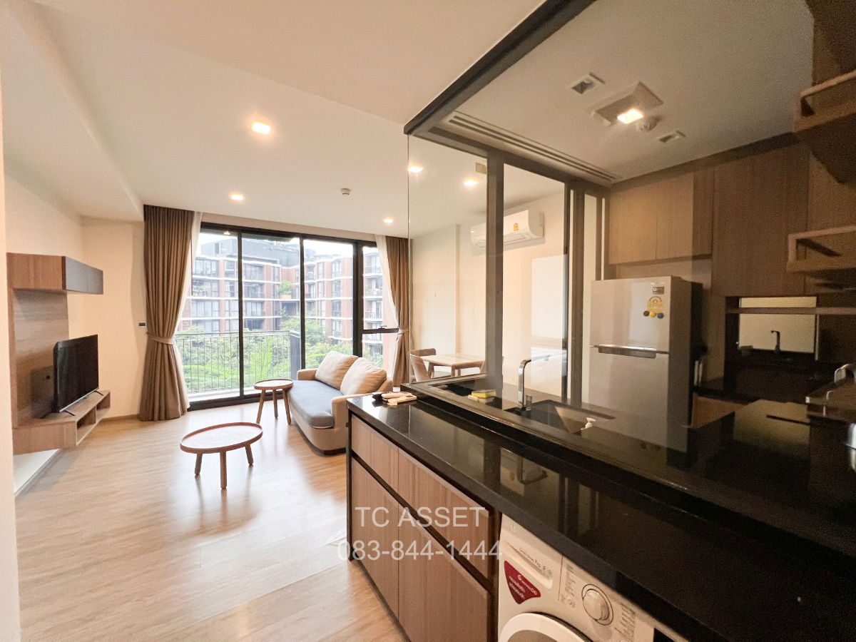 รูป 📍For Rent! Mori Haus 1 ห้องนอน 1 ห้องน้ำ 46.26 ตรม ชั้น 5 วิวสระและวิวสวน แต่งครบ มีอ่างอาบน้ำ 📍เพียง 29,000บาท/เดือน - รูปที่ 5/16