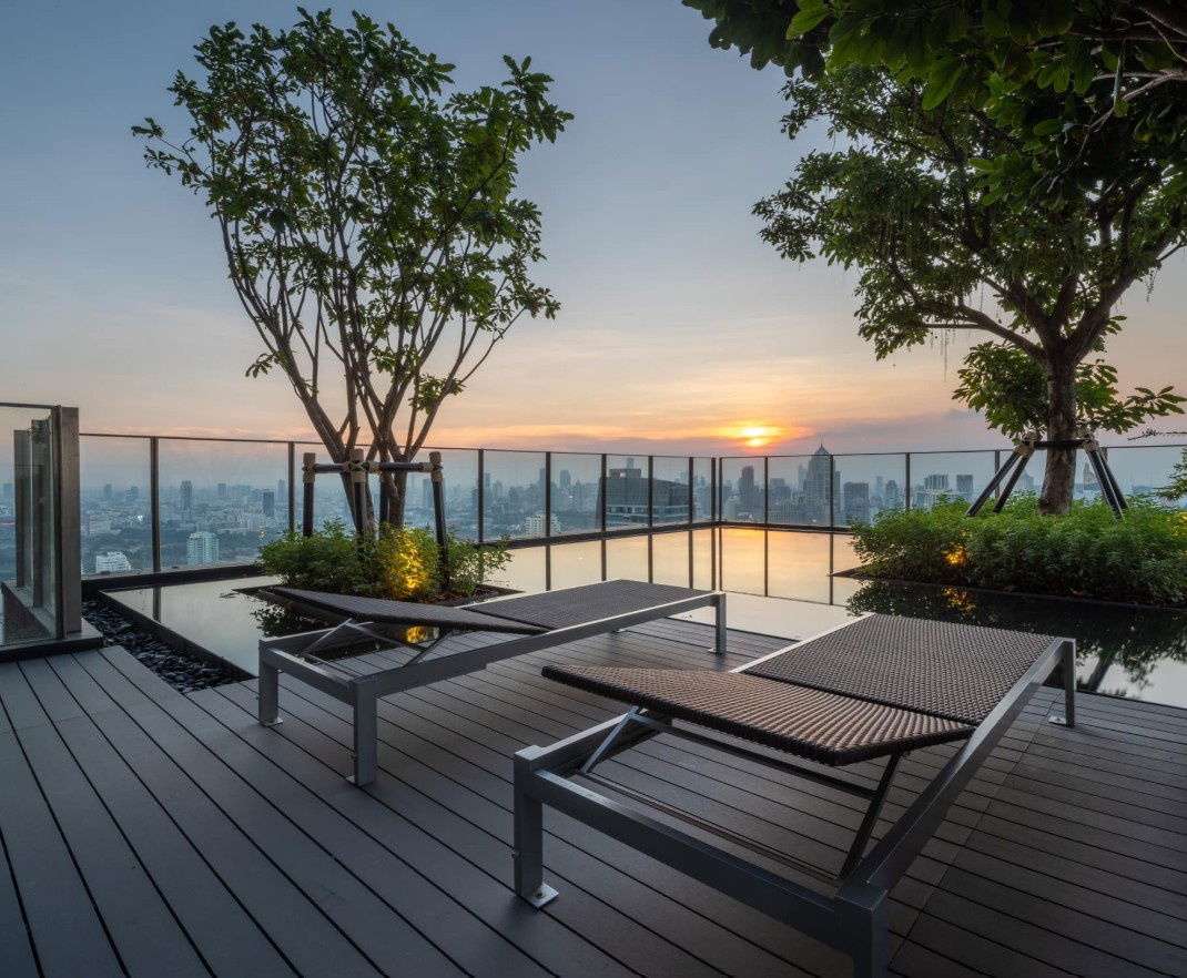 รูป For rent✨ Noble BE19 ⭐2 Bedroom🌈 Higth floor city view #AS-769 - รูปที่ 4/5
