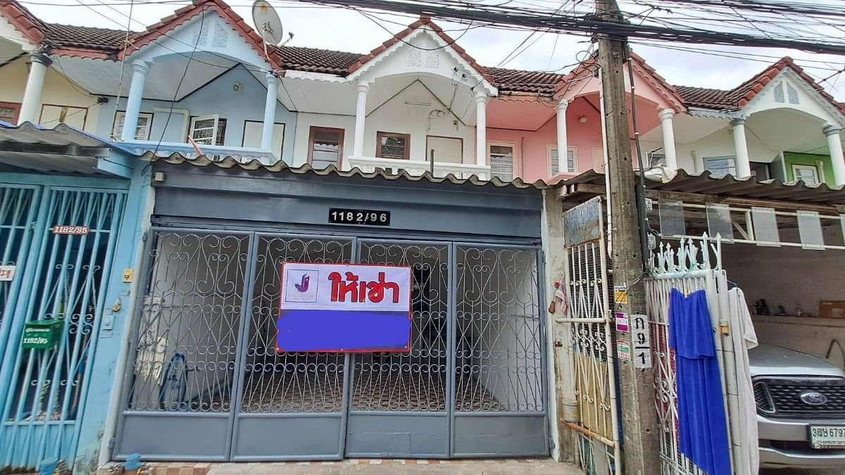 picture 🏡 Townhouse for Rent – On Nut 44 | Rungaroon Village | 2 Beds, 2 Baths | 9,000 THB/Month - 1/18