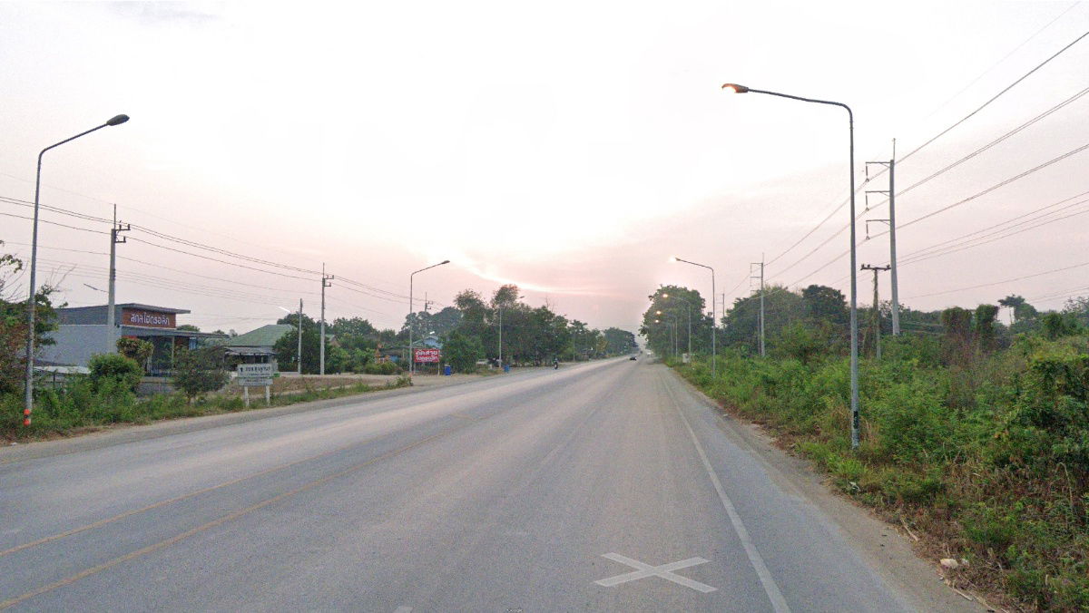 picture ✅Land for sale 37 rai Green area, width 155 m. Road 346 Pathum Thani-Bang Len Tambon Thung Luk Nok, Amphoe Kamphaeng Saen, Nakhon Pathom  - 4/6
