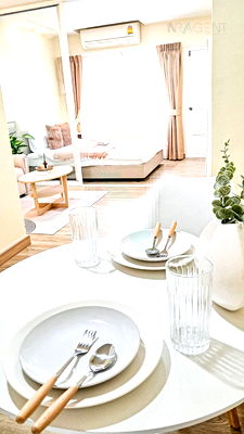 Condos for sale MRT Sutthisan : 🎈Discount!🎈 For Sell Condo RATCHADA PRESTIGE Building A, Floor 2,1 bed room, Room size 32 sqm