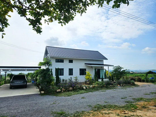 รูป [ให้เช่า] บ้านพักตากอากาศ สระบุรี-แก่งคอย / 2 ห้องนอน 1 ห้องน้ำ / 300 ตรว. 145 ตรม. **20,000** บ้านเดี่ยวพร้อมสวนรอบบ้าน วิวภูเขาบรรกาศดีมาก - รูปที่ 2/8