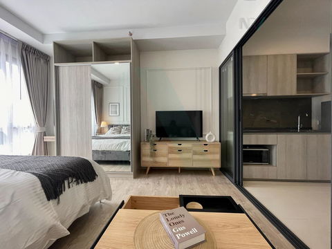 🔺Super special!🔺 For Rent Condo THE TREE PATTANAKARN-EKKAMAI Building 1, Floor 17,Studio, Room size 27.00 sqm