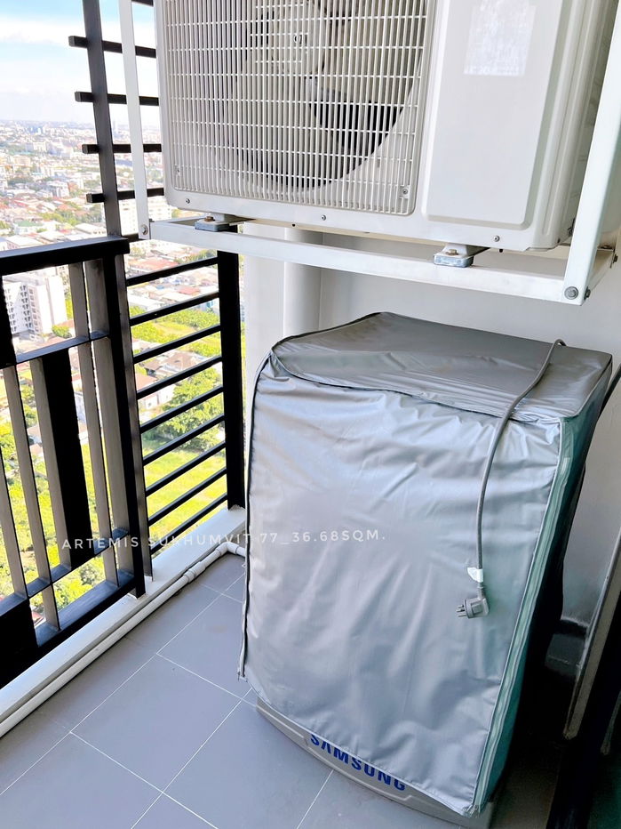 รูป คอนโดให้เช่า The Artemis Sukhumvit 77 พร้อมอยู่สบายๆ ใกล้ Big C อ่อนนุช People Park BTS อ่อนนุช Lotus's  - รูปที่ 7/9