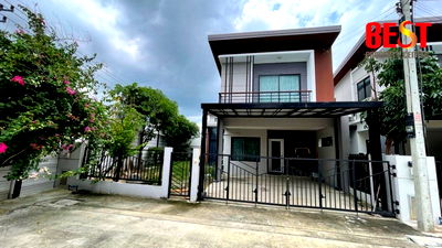 บ้านเดี่ยว ลำลูกกา คลองหก : ขายบ้านหลังริม สวย พร้อมอยู่ The Plant and Natura วงแหวน-ลำลูกกา คลอง 5 สภาพดี ต่อเติมครบ โครงการคุณภาพจาก พฤกษา เรียลเอสเตท