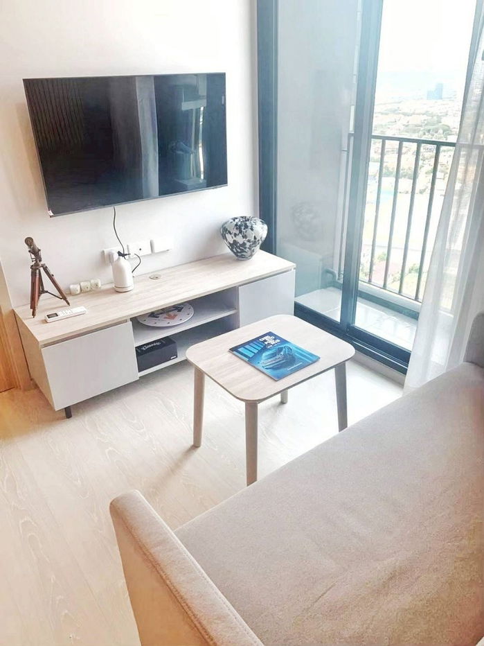 picture Condo for rent: Nue Mega Plus Bangna, ready to move in. If interested, contact Line @goodmanpro or call 0999029192. - 1/8