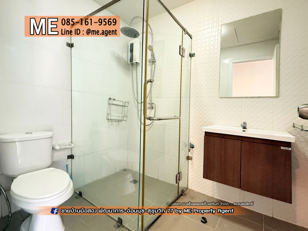 picture sale 3-storey townhouse Villette City Ready to move in. New CBD, only 15 minutes to Ekkamai - Thonglor - Sukhumvit. Call 064-9549619 (TC50-19) - 23/27