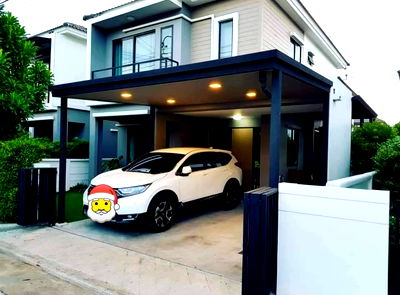 บ้านเดี่ยวให้เช่า : ✅️🏡 ให้เช่าบ้านเดี่ยว 2 ชั้น พร้อมอยู่ เฟอร์นิเจอร์ครบ! 📍 หมู่บ้านอารียา โคโม่ (วงแหวน-รามอินทรา) หมู่บ้านสงบ เฟสบ้านเดี่ยว ไม่พลุกพล่าน