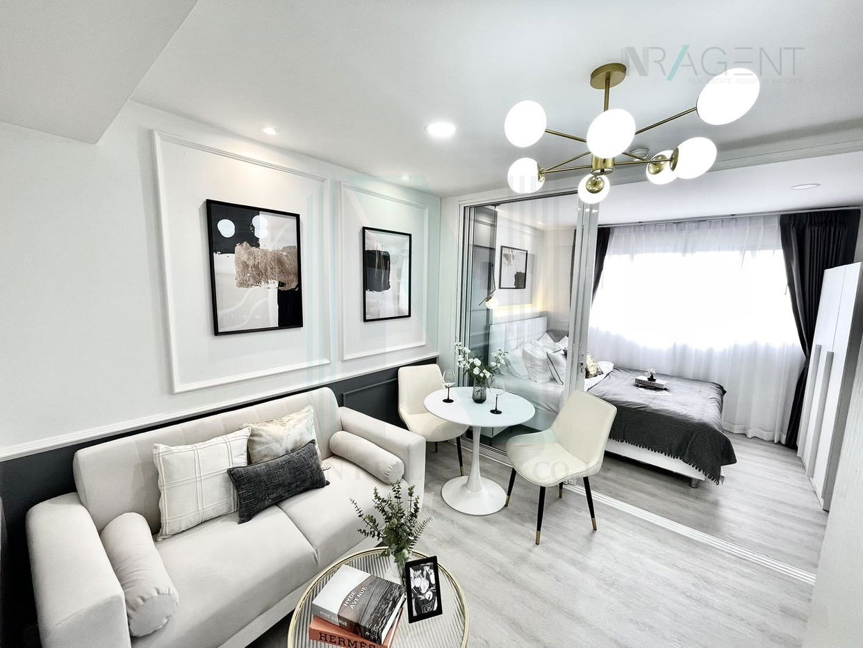 picture For Rent Condo LUMPINI CENTER NAWAMIN Building B, Floor 4,1 bed room, Room size 27 sqm - 1/8