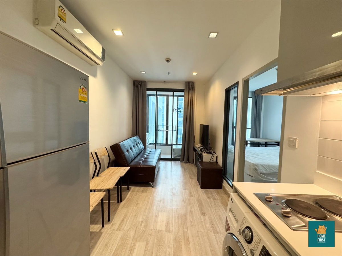 picture For Rent Ideo Mobi Rama 9, fully furnished, 1 bedroom, 32 sq m, beautiful room, 17,500 baht - 4/11
