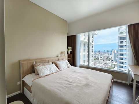 ⭐⭐ให้เช่าคอนโด The Saint Residence 2Bed2Bath 58 ตร.ม.ตึก B ชั้น 38 ห้องไม่มีความเสียหายจากแผ่นดินไหว สนใจ LINE: @atfirm⭐⭐