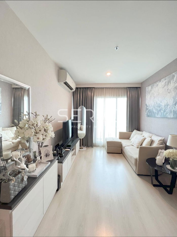 รูป 🔥26K/Mo 2นอน ห้องกว้าง ไซส์ใหญ่ แต่งสวยมาก วิวดีมาก เฟอร์ครบ คอนโดทำเลดีสุดๆ เดินทางง่ายใกล้ MRT สุทธิสาร  @  Life Ratchadapisek   - รูปที่ 1/7