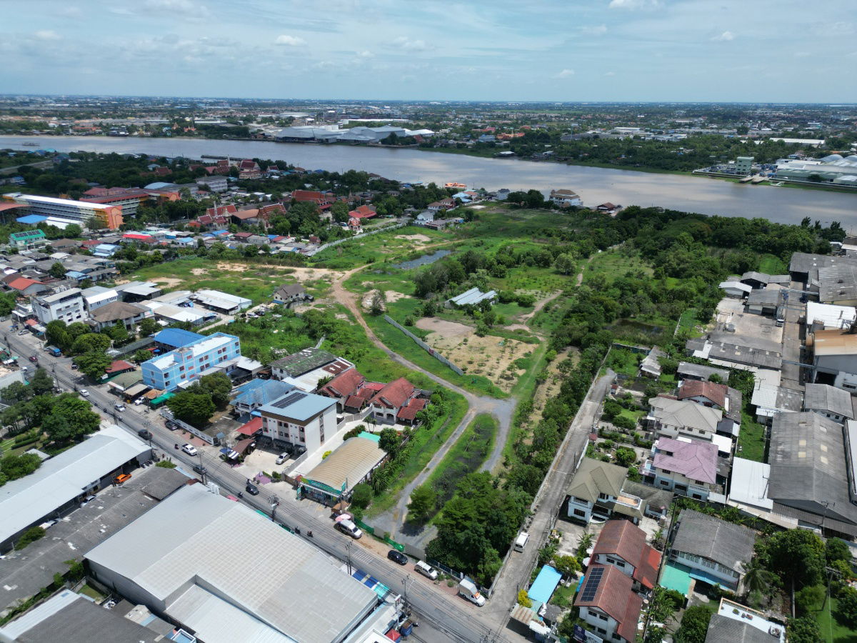 รูป ขายที่ดิน เนื้อที่ 24-3-36.0 ไร่ ติดซอยสุขาประชาสรรค์ 2 จังหวัดนนทบุรี - รูปที่ 2/5