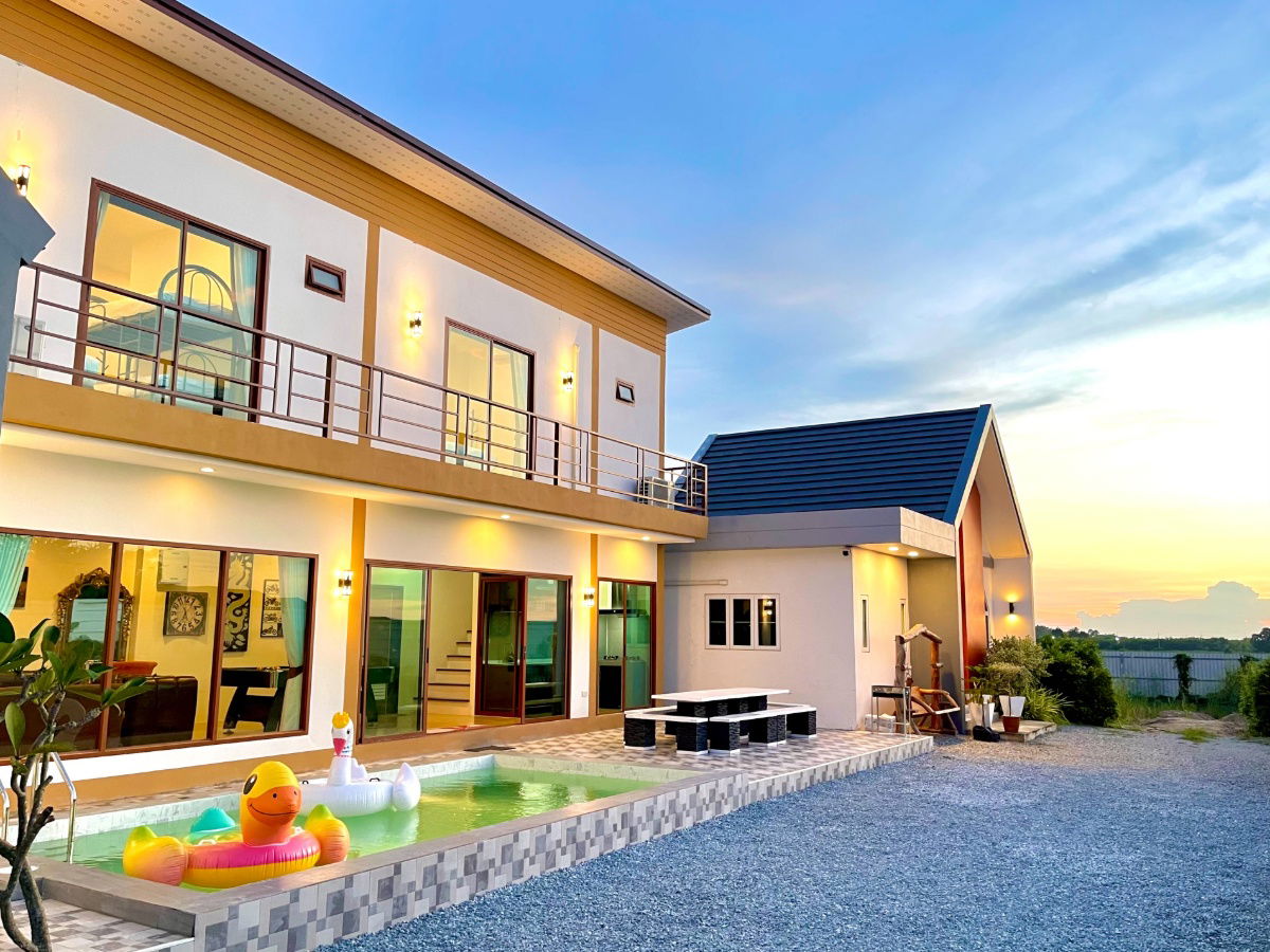 picture For sale: 3 pool villas in Huay Yai on a 1 rai 200 sq.wah land plot, Nong Prue Subdistrict, Bang Lamung District, Chonburi Province - 23/36