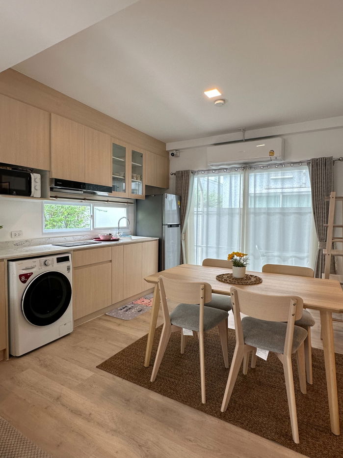 รูป BN024 ปล่อยเช่า ทาวน์โฮมแปลงมุม ตกแต่งจัดเต็มพร้อมอยู่ 🏡.  "หมู่บ้าน  Indy 2 บางนา รามคำแหง - รูปที่ 5/19