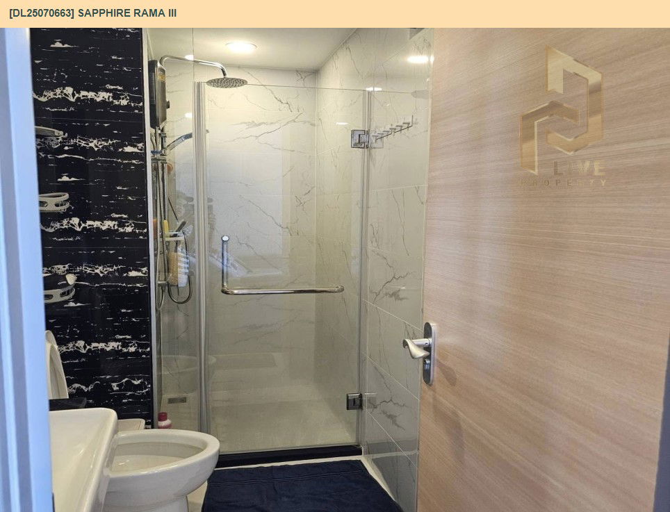 picture DL25070663 Condo for rent, Sapphire Rama III near -, ready to move in, call urgently 0656133286 LineID @534wlwof - 13/15