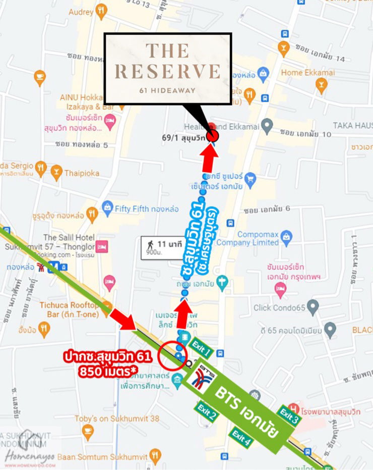 รูป ให้เช่า | The Reserve Hideaway เอกมัย - รูปที่ 20/20