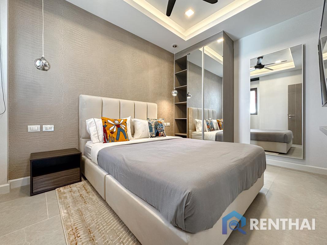 รูป บ้านเดี่ยว 3 ห้องนอนที่ Zensiri Midtown Villa, พัทยา, 18.5 ล้านบาท, สิ่งอำนวยความสะดวกหรูหรา, พร้อมเฟอร์นิเจอร์ครบครัน, พร้อมอยู่เข้าทันที - รูปที่ 18/25