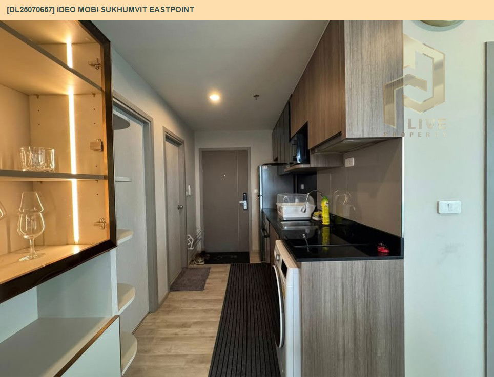 picture DL25070657 Condo for rent, IDEO Mobi Sukhumvit Eastpoint near BTS Bang Na, ready to move in, call urgently 0656133286 LineID @655ebbvc - 8/12