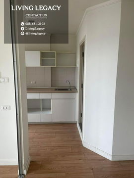 SJ4FJ6 Condo For Rent Lumpini Ville Phatthanakan - New Phetchaburi 26 Sq.M. Floor 6 Building A2 line id : @livinglegacy