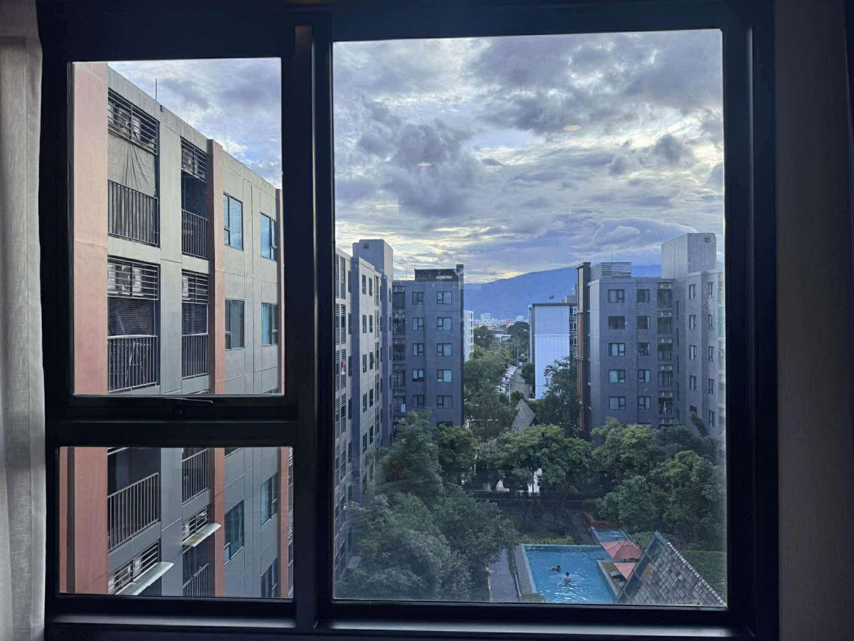 รูป ✅ให้เช่า escent ville ชั้น7 วิวดอย 32ตรม. 12,000บาท☎️064-792-4426(เบญ) - รูปที่ 9/18