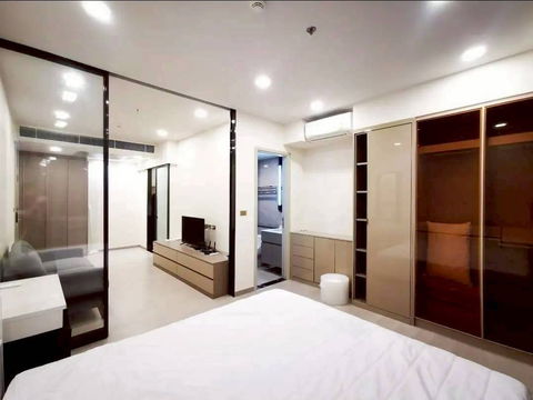 🔥 One9Five | 1นอน 36 ตร.ม. ชั้น9 ตึก B 📍 MRT พระราม9 | 💸 22,000 บ./ด. 📞 WhatsApp : 095 169 9356