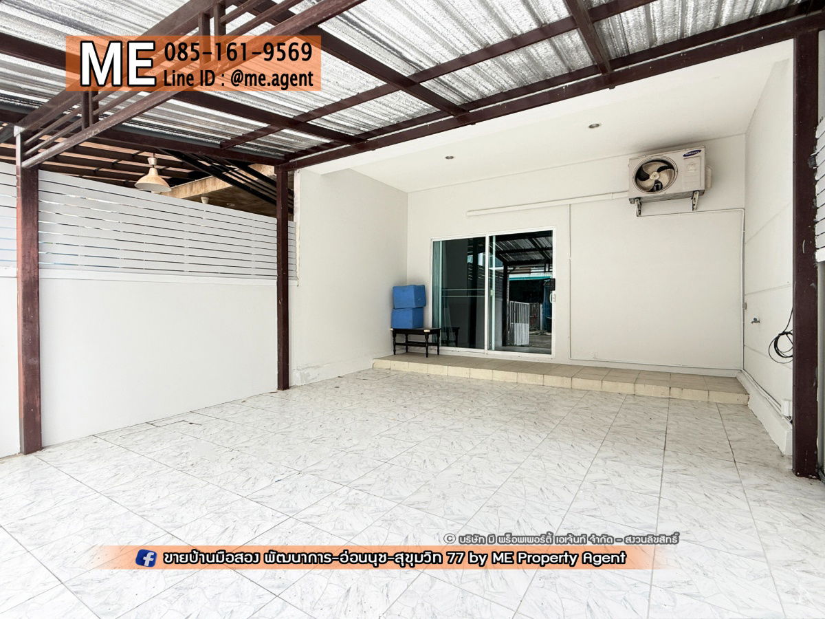 picture sale 3-storey townhouse Villette City Ready to move in. New CBD, only 15 minutes to Ekkamai - Thonglor - Sukhumvit. Call 064-9549619 (TC50-19) - 2/27