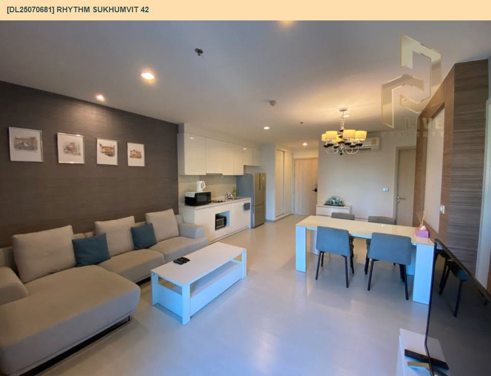 picture DL25070681 Condo for rent, Rhythm Sukhumvit 42 near BTS Ekkamai, ready to move in, call urgently 0656133286 LineID @655ebbvc - 2/12