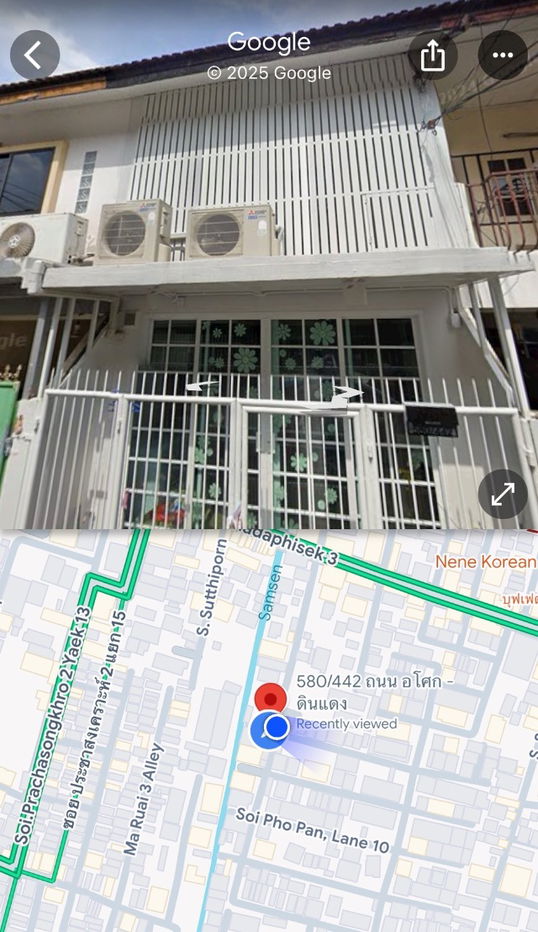 picture For sale: 2-storey townhouse, newly renovated, Soi Pho Pan 14 (Asok-Din Daeng), fully furnished, near MRT Rama 9 - 5/5
