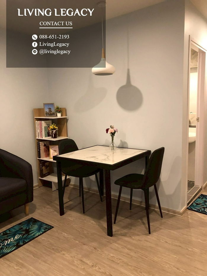 picture SX9QID Condo For Rent Regent Home Bangna 28 Sq.M. Floor 17 Building B line id : @livinglegacy - 5/12