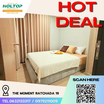 #R5271  Condo for rent The Moment Ratchada 19