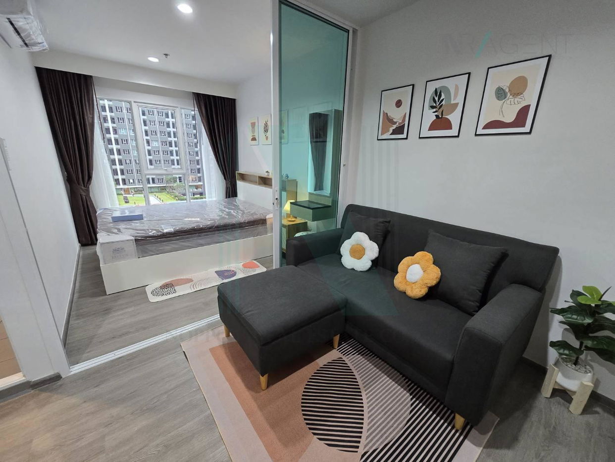 picture 🎉 For Rent Condo REGENT HOME BANGNA Building D, Floor 8,1 bed room, Room size 28 sqm - 1/8