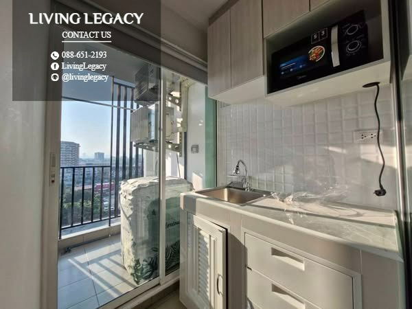 รูป STV1PZ ให้เช่าคอนโด Regent Home Bangna 28 ตร.ม. ชั้น 9 ตึก B line id : @livinglegacy - รูปที่ 2/5