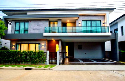 Houses for rent : For Rent 2-story House THE CITY BANGNA 4 bedroom 6 bathroom