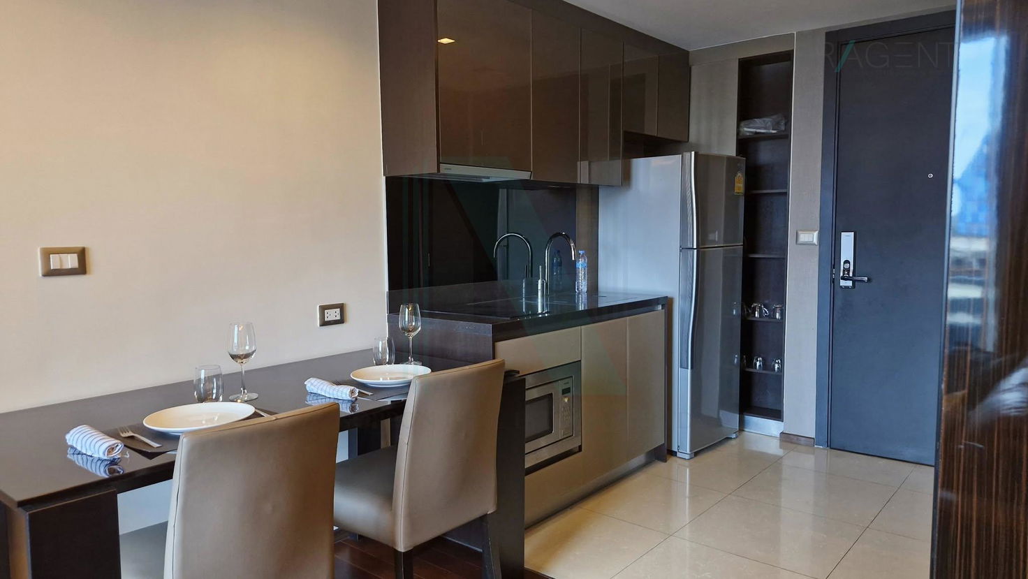 picture 🚩 For Rent Condo THE ADDRESS SUKHUMVIT 61 Building 1, Floor 7,1 bed room, Room size 42.00 sqm - 7/8