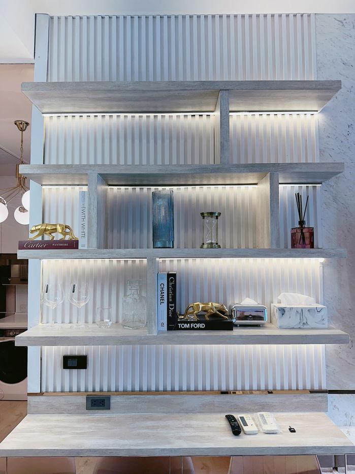 รูป 𝐍𝐨𝐛𝐥𝐞 𝐁𝟏𝟗 ห้องใหม่ แต่งสวย กว้าง เฟอร์นิเจอร์ครบ luxury รับสันญาระยะสั้น  𝟐𝟕,𝟎𝟎𝟎/เดือน - รูปที่ 10/26