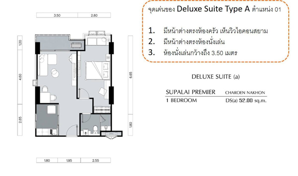 รูป คอนโด ศุภาลัยพรีเมียร์เจริญนคร 5.5ล้านบาท52 ต.ร.ม. - รูปที่ 16/21