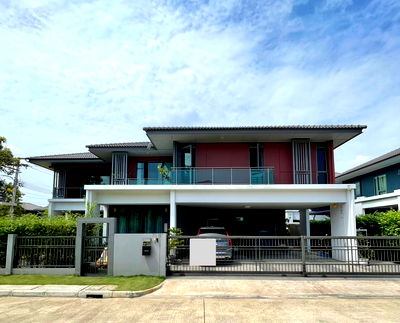 บ้านเดี่ยว ปากเกร็ด นนทบุรี : บ้านสราญสิริ ชัยพฤกษ์-แจ้งวัฒนะ พื้นที่กว้างใหญ่ กว่าหลังอื่น