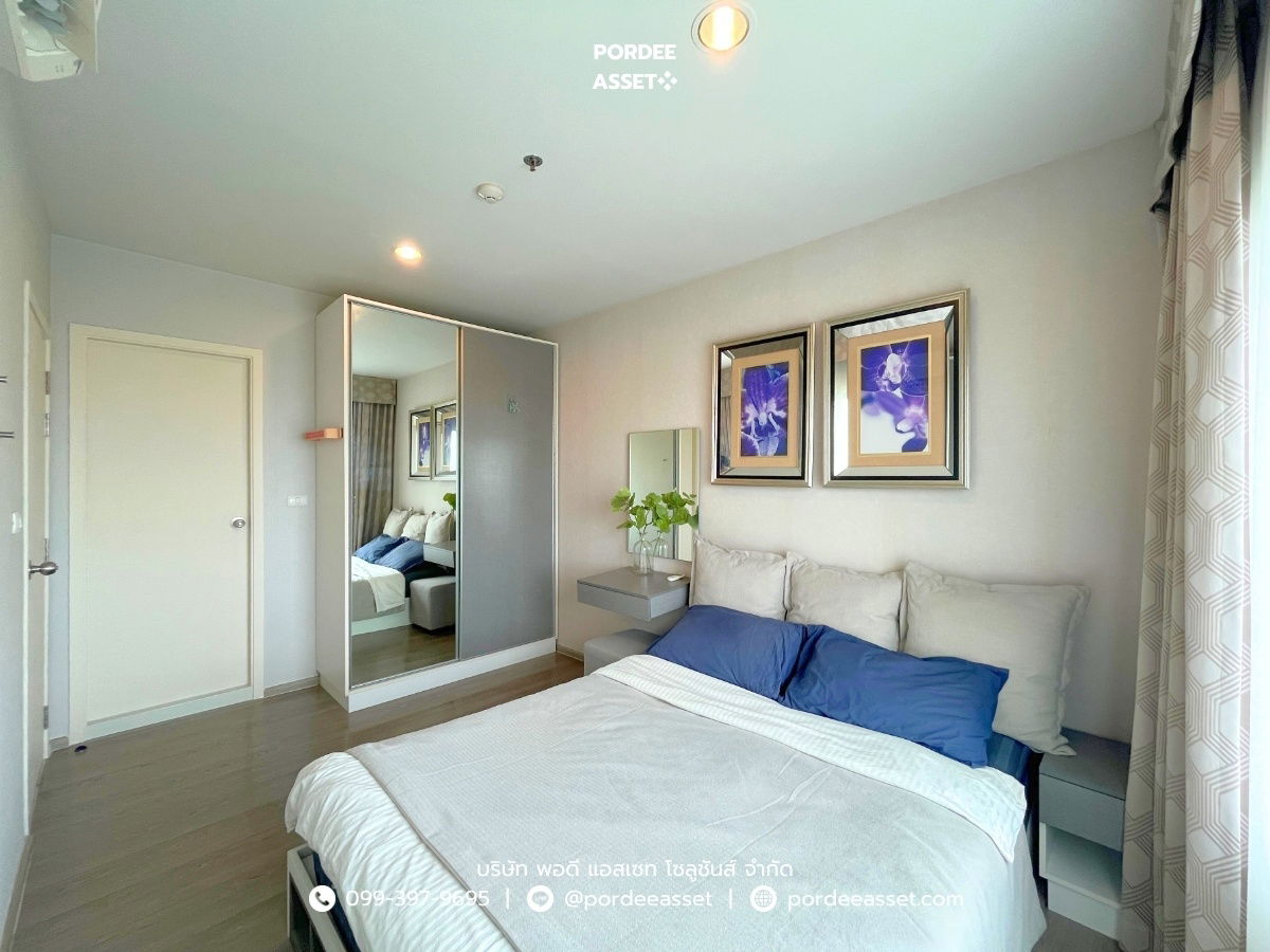 รูป คอนโด (ห้องริม ขนาด 46 ตร.ม.) แอสปาย สาทร-ตากสิน (คอปเปอร์โซน ไม่ติดกับห้องอื่นทั้ง 2 ฝั่ง) ถ.กัลปพฤกษ์ จอมทอง กทม. : Aspire Sathorn-Taksin  - รูปที่ 5/25