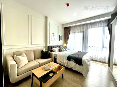 Condos for rent Bangkok University : For Rent Condo THE TREE PATTANAKARN-EKKAMAI Building 1, Floor 17,Studio, Room size 27.00 sqm