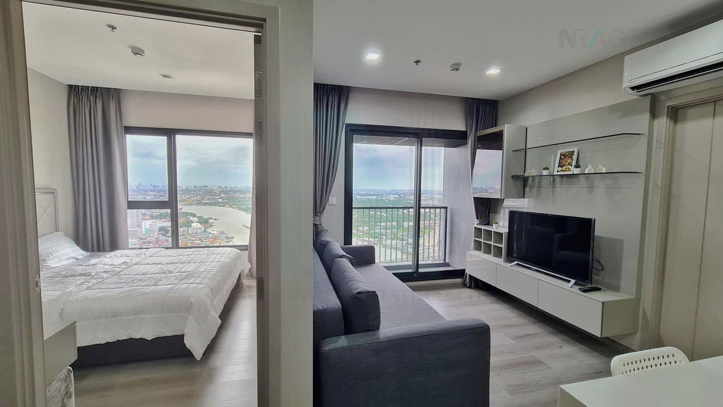 picture 🚩 For Sell Condo THE POLITAN RIVE Building 1, Floor 44,2 bed room, Room size 52 sqm - 5/8
