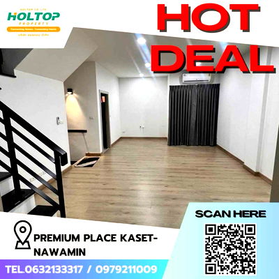 Home office for rent Boonthavorn Kaset Navamin : #Z1545 For rent Premium Place Kaset-Nawamin