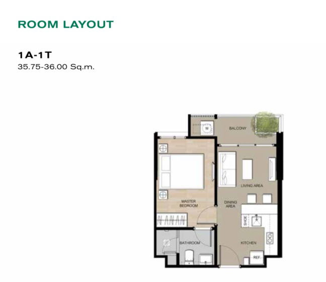picture 🔥𝐅𝐨𝐫 𝐑𝐞𝐧𝐭! 𝐌𝐨𝐫𝐢 𝐇𝐚𝐮𝐬 1 Bedroom 35 SQM, 3rd Floor🔥Only 𝟏𝟖,𝟎𝟎𝟎 Baht/Month! - 14/14