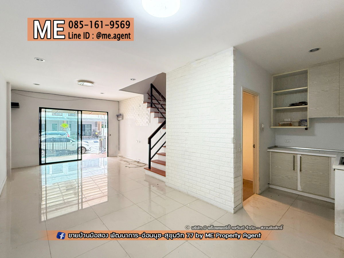 picture For Sale Townhouse, TimeHome On Nut 40, Newly Renovated,main road, good community, only 700 meters from On Nut Road, Call 064-954-9619 (TE22-21) - 5/24