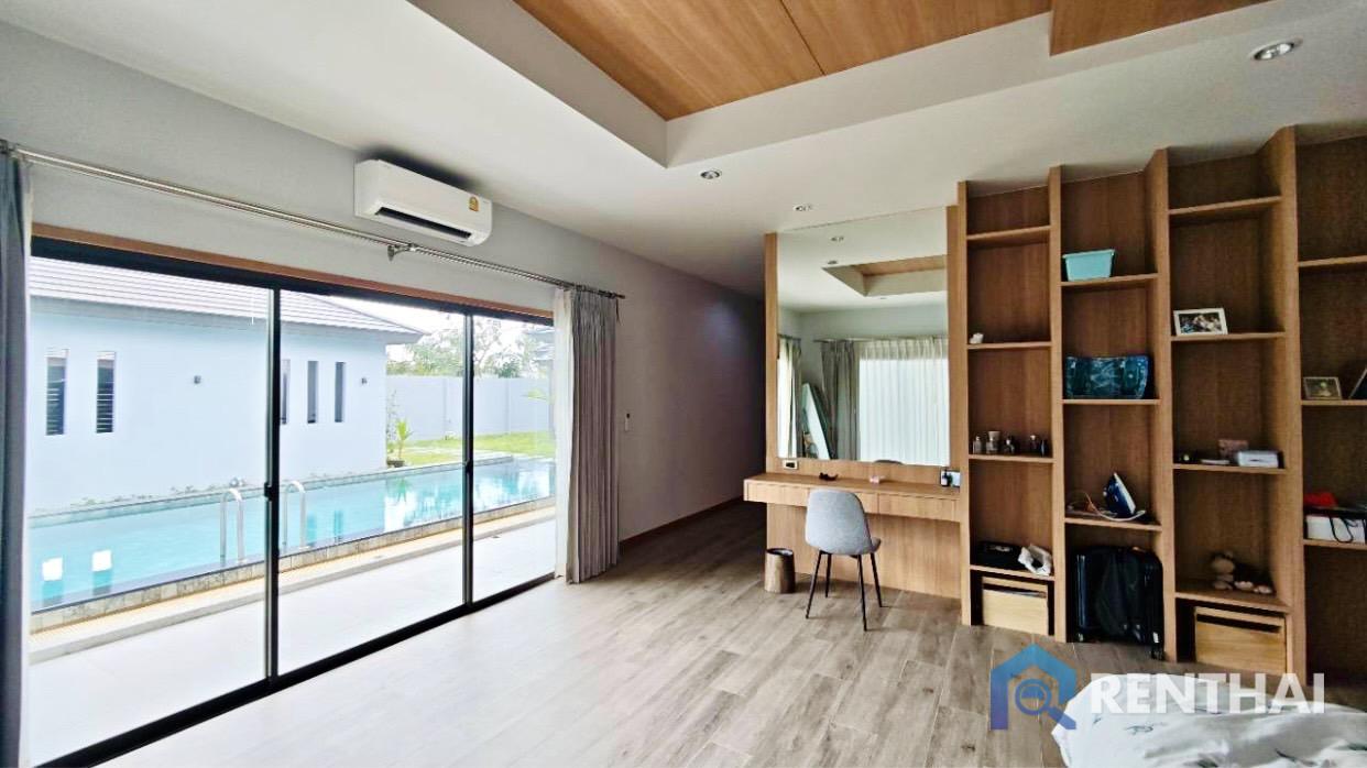 picture Fully Furnished 3bed House in Baan Pattaya 6, 13 Mb, Private Pool & Garden - 3/16