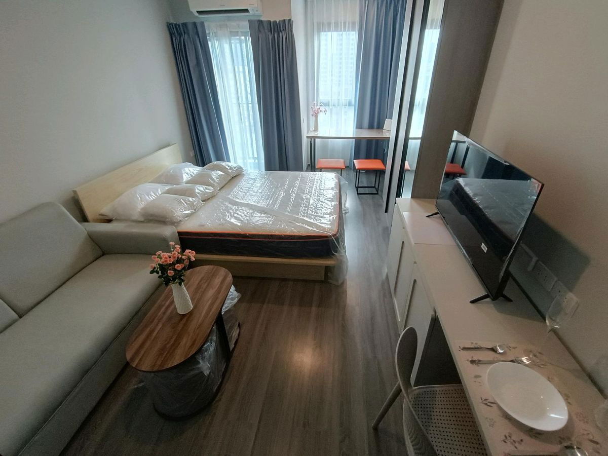 รูป 🔔 RM14290🔔 ให้เช่าถูกมาก✨ ไอดีโอ รามคำแหง - ลำสาลี สเตชั่น💛🧡 ✅แอดไลน์ @mproperty( มี @ ด้วย) แอดมินตอบไว - รูปที่ 1/9
