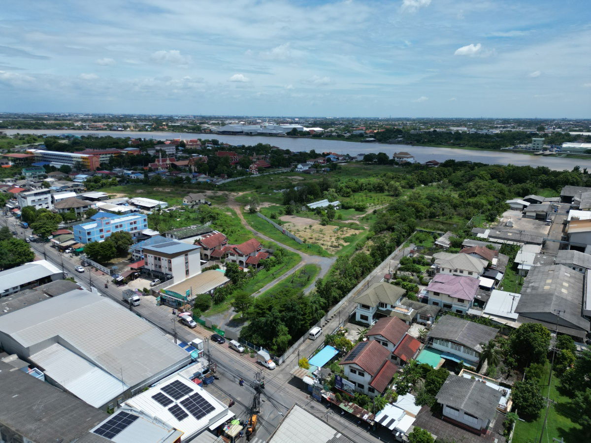 รูป ขายที่ดิน เนื้อที่ 24-3-36.0 ไร่ ติดซอยสุขาประชาสรรค์ 2 จังหวัดนนทบุรี - รูปที่ 3/5